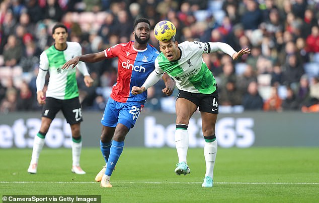 Liverpool travel to Selhurst Park on Saturday where they beat Crystal Palace 2-1 in the early game of the weekend in December 2023