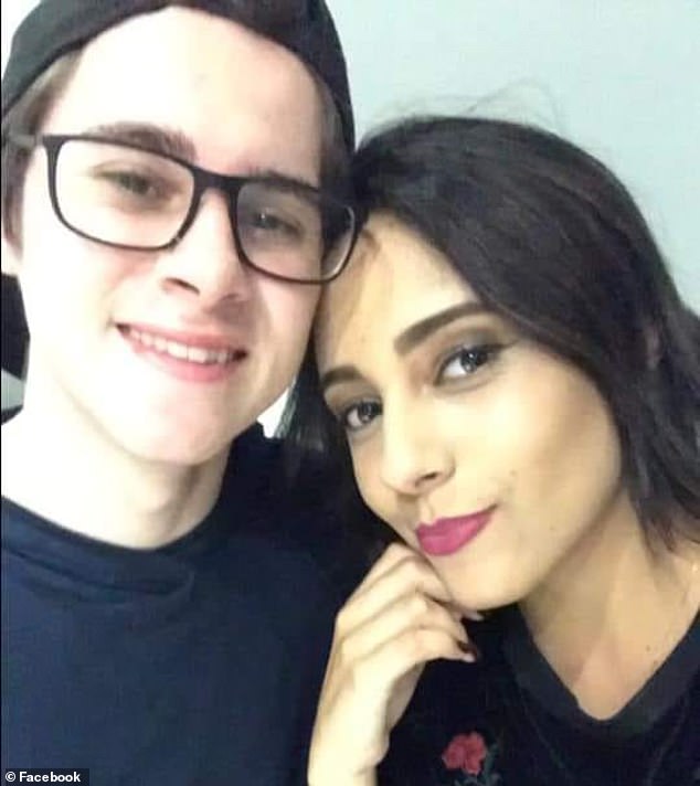 A São Paulo court granted the prosecutor's request to ban Paulo Matias from court on October 10, when his daughter Isabella Matias (right) testified against him in the murder trial of her ex-boyfriend Rafael Miguel (left) and his parents