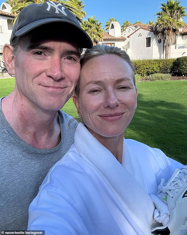 Naomi recently celebrated her birthday with husband Billy Crudup