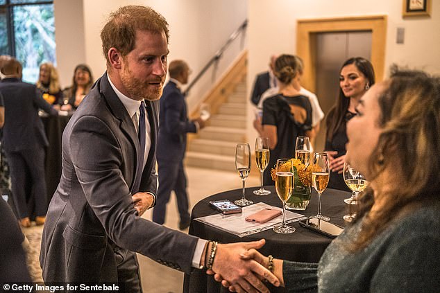 The Duke of Sussex (pictured in Johannesburg) is suing the publisher of The Sun, along with around 40 other claimants, alleging their personal data was hacked or unlawfully obtained to obtain stories