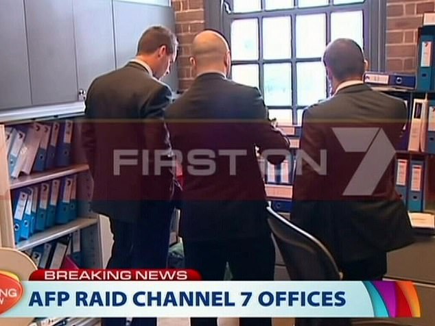 Australian Federal Police raided the Seven network's offices in Sydney in February 2014 looking for evidence that the channel paid her for an upcoming tell-all.