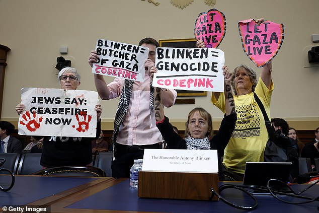 Anti-Israel protesters like the CODEPINK group have hijacked Harris' rallies in the state over the past week