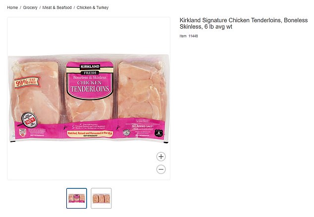 Costco lowered the price of Kirkland Signature boneless chicken tenders by 13 percent, leading to a 21 percent increase in sales, the company said.