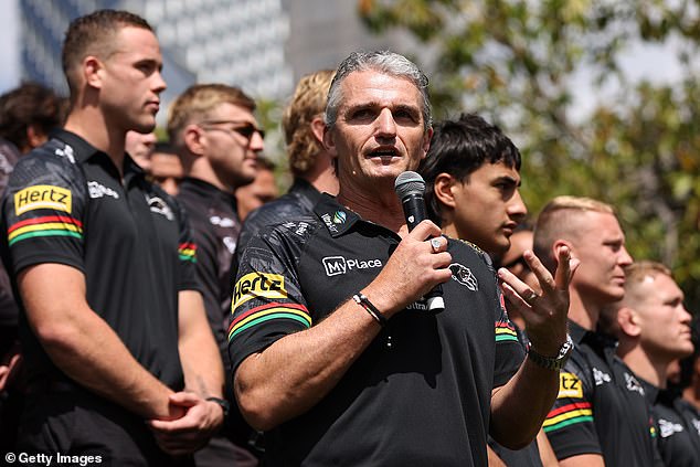 Nathan Cleary and his Penrith Panthers are looking to win their fourth title in a row