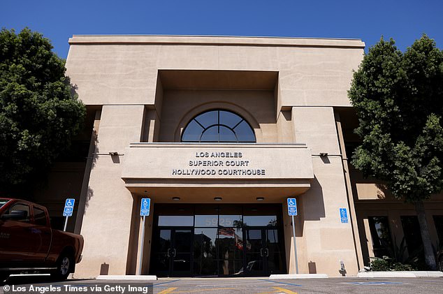 The Hollywood courthouse, where Hubbart's placement hearing was held Tuesday