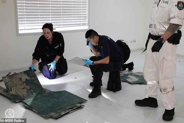 The couple moved from Egypt to Sydney more than 30 years ago and have lived in the Greenacre home for the past five to 10 years (photo, Juno Parade home forensics)