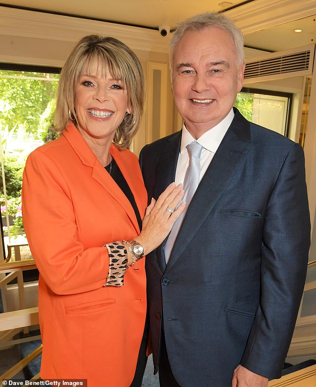 She and Eamonn announced in May that they were splitting after 14 years of marriage after work commitments 'took their marriage in different directions'