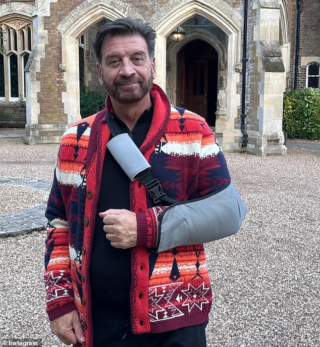 This is far from the first time Strictly stars have suffered nasty injuries during their time on the show (Nick was shooting last week after hurting his shoulder)