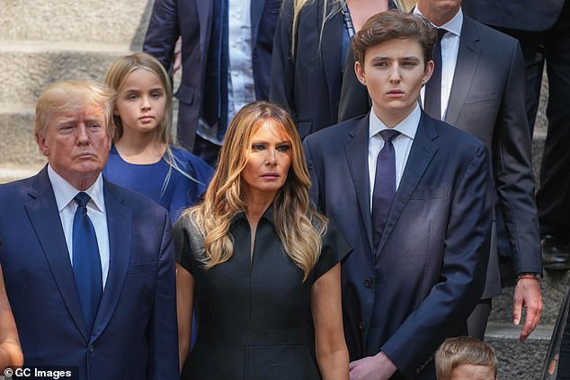 Melania recalled how her son was bullied online and said the damage it caused made it impossible to accept an apology from comedian Rosie O'Donnell, who sparked the speculation.