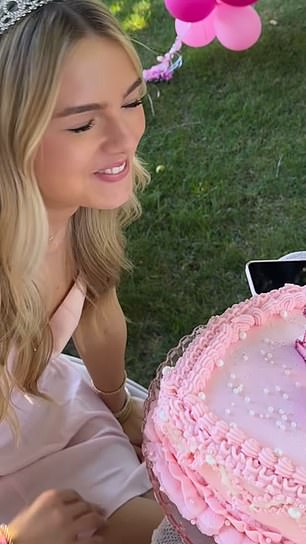 The mother of three took to her Instagram page earlier this week on Tuesday to upload a sweet tribute in honor of her look-alike daughter's 18th birthday.