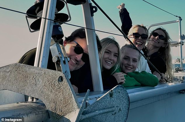 Earlier this year in July, Garth reunited with Peter for a 'Family Day Out' on a boat during the Fourth of July holiday