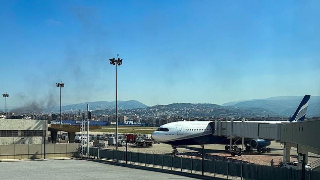 It comes amid fears that Beirut airport could be closed.