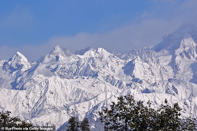 The pair sent an emergency message halfway up Chaukhamba Mountain in the Indian Himalayas on Thursday