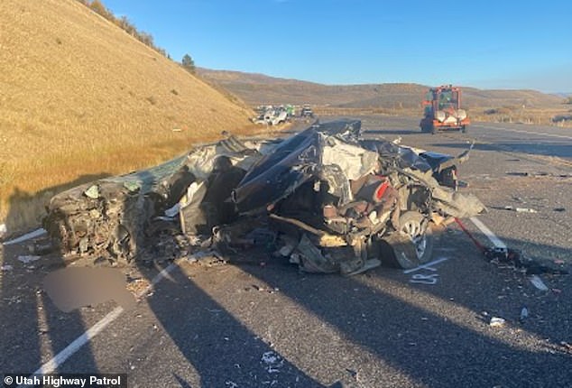 Jones and three of her children were on their way to pick up food from the Herber Food Bank on US-40 in Wasatch County on Tuesday afternoon when her car crossed the line into oncoming traffic and collided head-on with a Dodge Ram pickup.