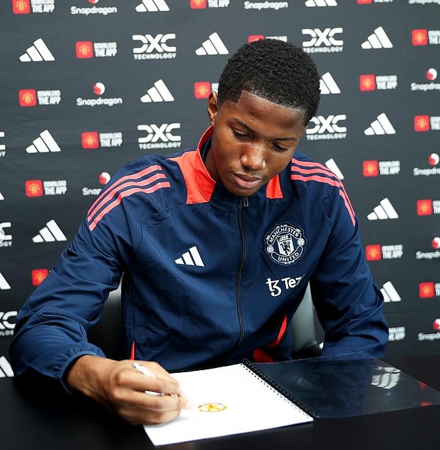 The talented youngster, who confirmed at the end of July that he would be leaving the Gunners after two years, described the Red Devils as a 'great' club.