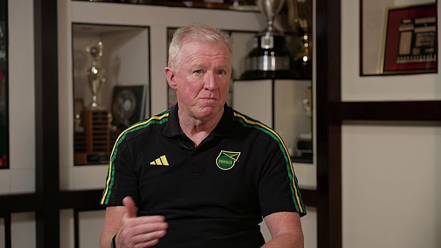 McClaren, who is now in charge of Jamaica, also revealed when he thought this was 'the end' for the current United boss