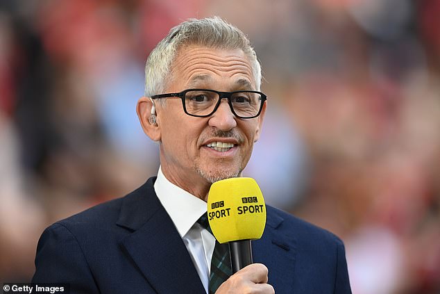 Lineker (pictured) called the government's crackdown on migrants 'cruel beyond measure' and compared it to Nazi Germany last year