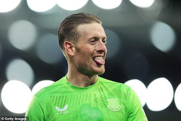 Jordan Pickford says he knew where his former Toffees teammate would place him