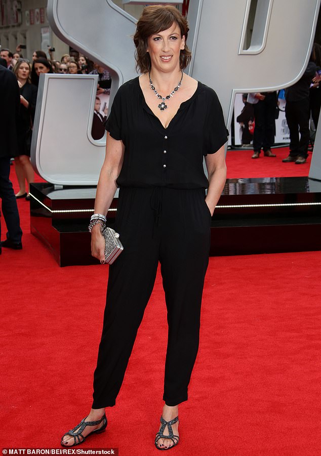 Miranda Hart at the 'Spy' film premiere in London in 2015