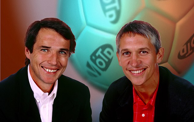 Gary Lineker has been hosting Match of The Day for 25 years, often alongside Alan Hansen (pictured)