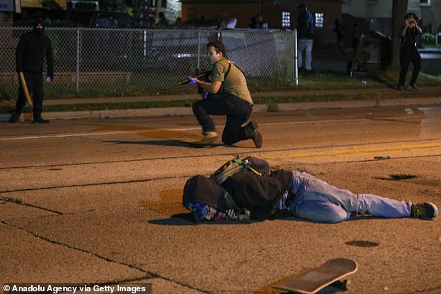 Seventeen-year-old Rittenhouse tied himself up with an AR-15-style rifle and went to a protest against racial injustice in Kenosha, Wisconsin, in 2020, where he shot three people and killed two.