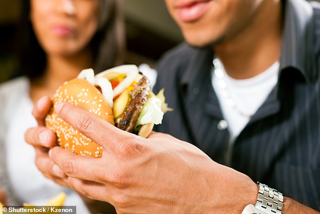 The more people chew, the greater the blood flow to the brain, leading to more oxygen and activity in important parts of the brain (stock photo)