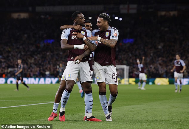 Villa are top of the world after beating Bayern Munich 1-0 in the Champions League on Wednesday night thanks to a wonder goal from super sub Jhon Duran