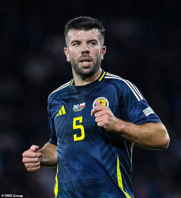 Lindsay will look to learn from Grant Hanley as he joins the Scotland squad