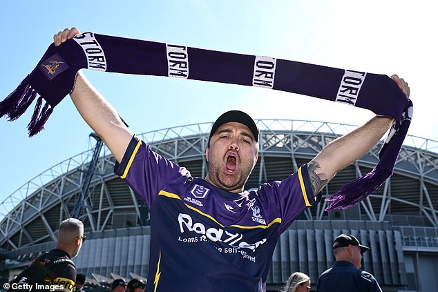 Thousands of NRL fans have arrived early for 2024 NRL Grand Final between the Melbourne Storm and the Penrith Panthers