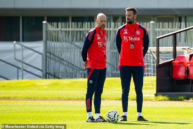 Van Nistelrooy became Ten Hag's assistant in the summer and is favorite to replace him