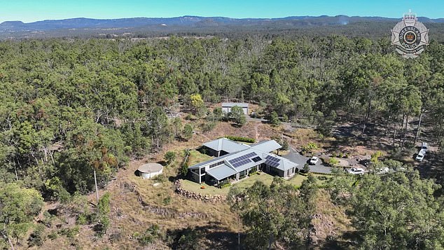 Mrs Crawford died from a retaining wall on her property in Queensland's Lockyer Valley