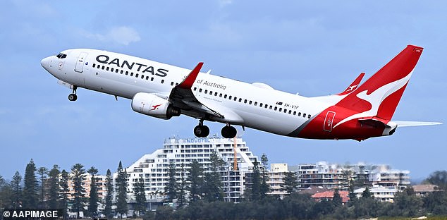 A Qantas spokesperson told Daily Mail Australia that 