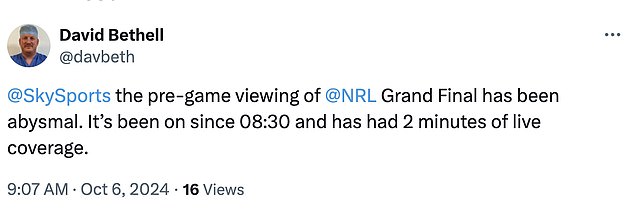 1728204509 823 Footy fans absolutely smash Channel Nines Grand Final coverage Its