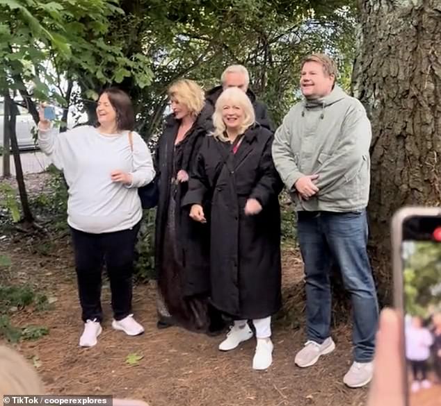 The actor, 46, - who plays Smithy - wrapped filming at the location where Gavin's parents Pamela (Alison Steadman) and Mick (Larry Lamb) live, which in the show is set in Billericay in Essex