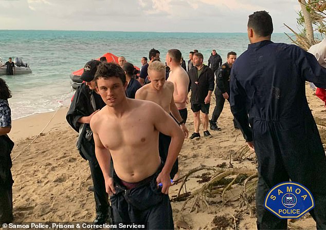 Rescue operations were coordinated by Samoan emergency services and Australian defense personnel with the assistance of the New Zealand Rescue Center