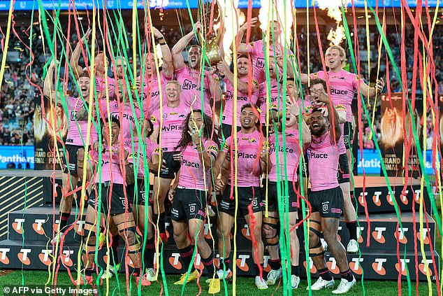 The Penrith Panthers have claimed a fourth consecutive NRL Premiership