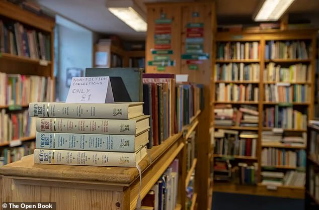 The store's charm continues to lure book lovers all year round, and its proceeds help fund the local literary festival