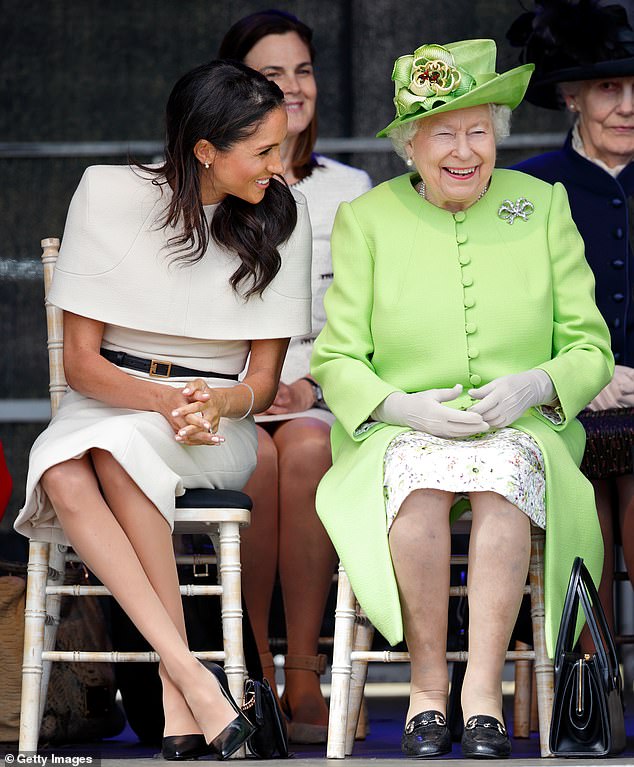 Meghan (seen in 2018 with the Queen) said in the third episode of the documentary that she tried to 