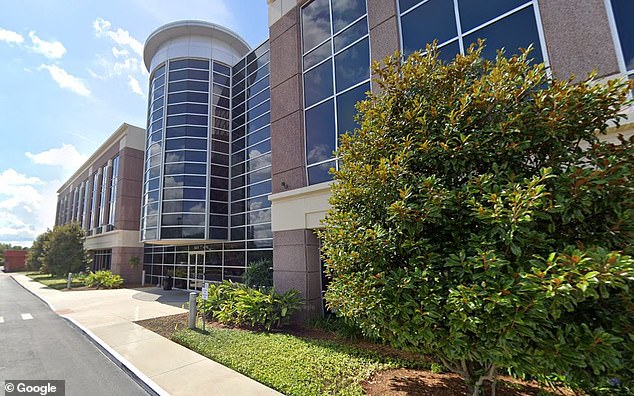 Pictured: The Matchmaking Company office in Winter Park, Florida. This is where Mooney's father signed the contract