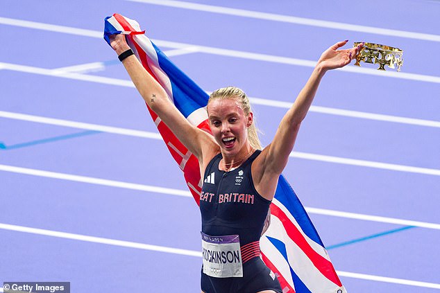 Keely became the golden girl of the Paris Olympics when she claimed an incredible victory in the women's 800 meters