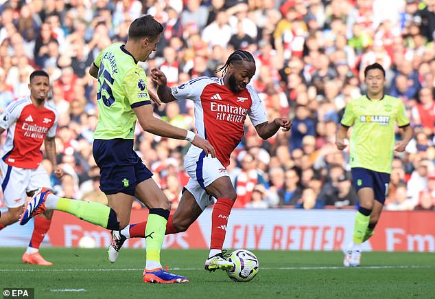 In Clash, Raheem Sterling made his first Premier League start since joining the Gunners on loan