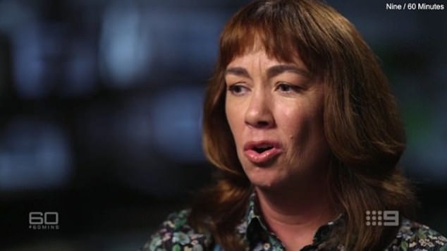 Adam Britton's ex-wife Erin broke her silence about a week ago on an episode of 60 Minutes (pictured)