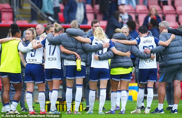 Tottenham Women also lost 3-2 on Sunday, as they lost to Liverpool at home