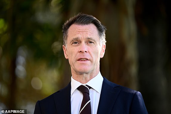 NSW Premier Chris Minns addresses the media during a press conference outside the NSW Parliament, Sydney, Friday, September 20, 2024. (AAP Image/Bianca De Marchi) NO ARCHIVING