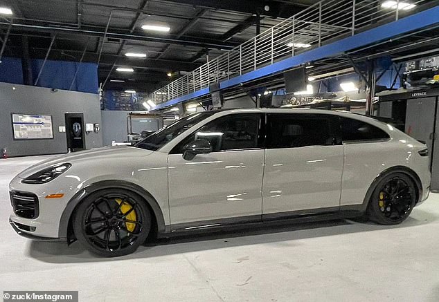 Zuckerberg said he designed the Porsche Cayenne Turbo GT Minivan car together with designers from Porsche and West Coast Customs, a Southern California-based auto body company