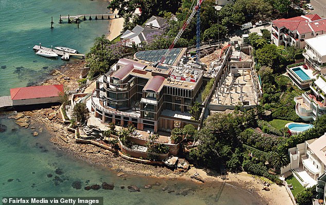 John's luxury property in Point Piper is expected to break the $130 million sales record set by IT billionaire Scott Farquhar and his Uig Lodge, after the Aussie Home Loans founder decided to sell following his breakup