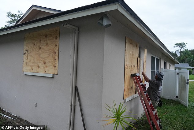 DeSantis warned Sunday that flying debris could pose a major threat to lives and property because so many people have yet to remove debris from their homes.