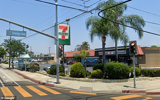 The Anaheim 7-Eleven robbed on Sunday is one of several that have been targeted across California since June