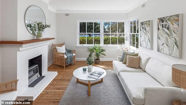 The two-bedroom unit, in Sydney's exclusive suburb of Mosman, had a guide price of $1.8 million