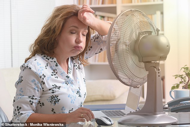 Despite hot flashes, night sweats and vaginal dryness being considered classic symptoms of the change, only a fraction of women undergoing perimenopause experienced them. Stock image